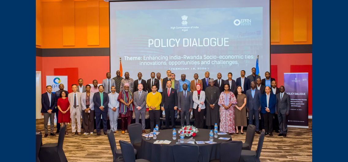 Joint policy dialogue with the Economic Policy Research Network (EPRN) Rwanda on “Enhancing India–Rwanda socio-economic ties:…