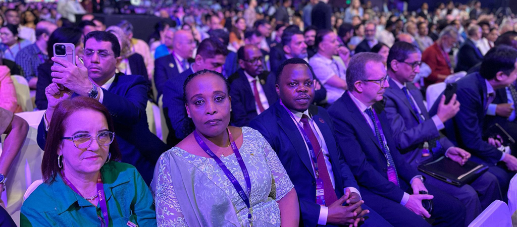 Dr. Jean Nepo Abdallah Utumatwishima, Minister of Youth and Arts of Rwanda, attended the WAVES Summit 2025 in Mumbai