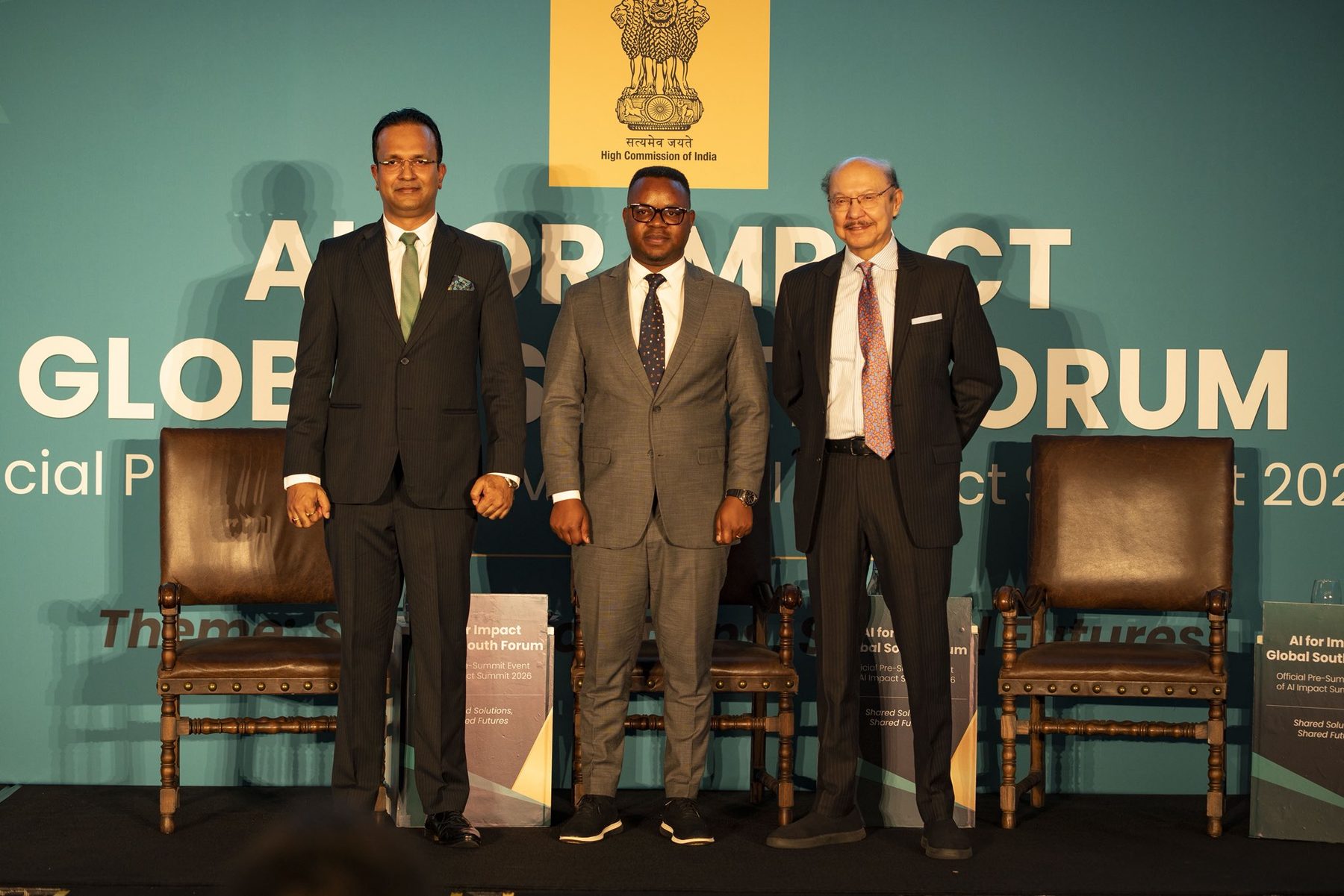 Speakers on stage at the AI for Impact Global South Forum 2026