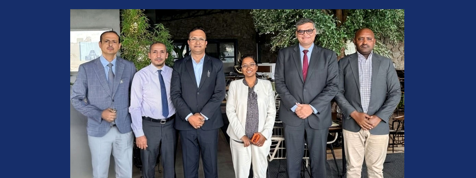 High Commissioner meeting Mr. Ashish Khanna, Director General of the International Solar Alliance