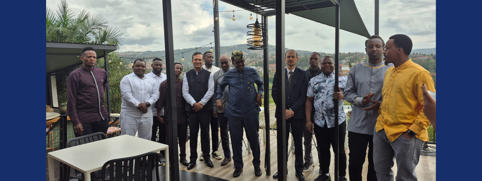 High Commissioner with the Rwanda National Ballet Urukerereza